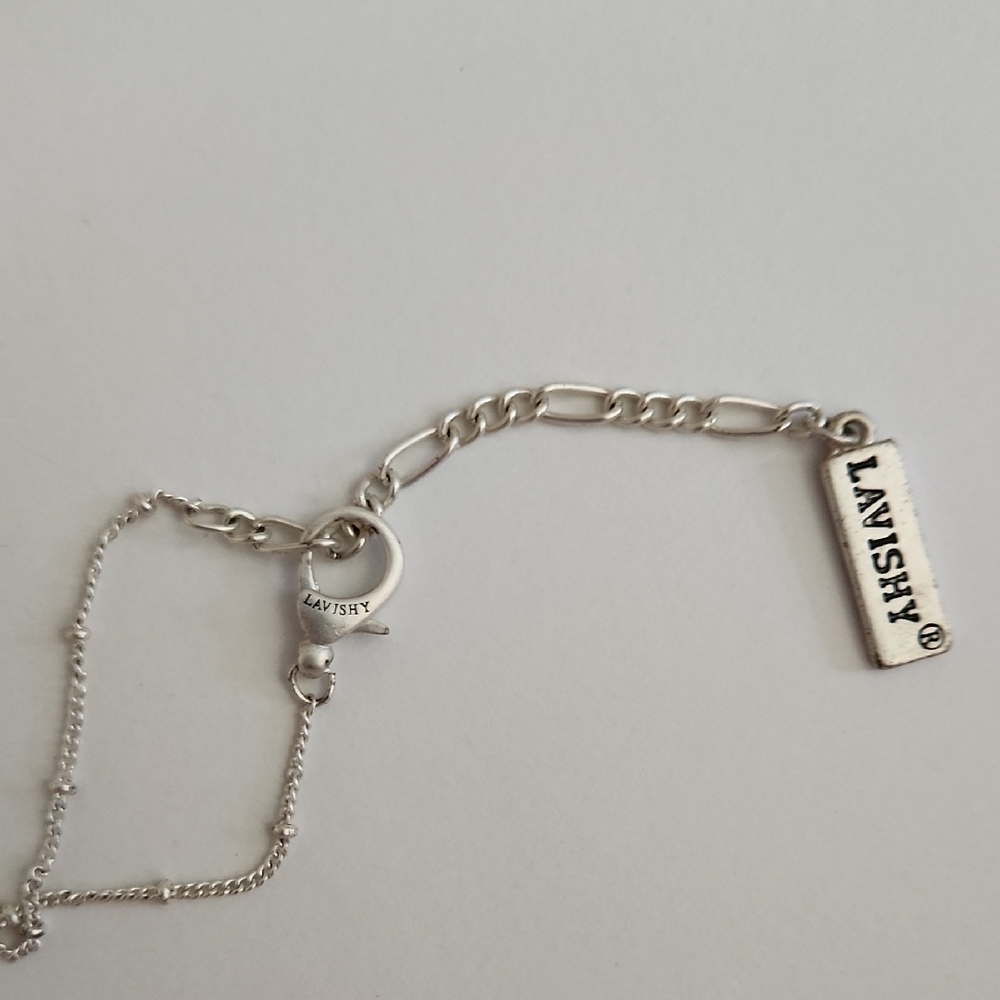 Lavishy Silver Goldfish Pendant Necklace - Picture 5 of 9